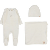 LILETTE VELOUR FOREST GRAPHIC LAYETTE SET(NB-6M)