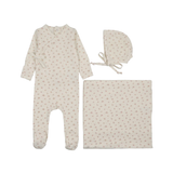LILETTE PRINTED WRAPOVER LAYETTE SET (NB-6M)