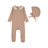 LILETTE LE BEBE POINTELLE FOOTIE SET (3M-9M)