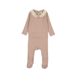 LILETTE SWEETHEART COLLAR FOOTIE (18M-24M)