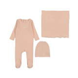 LILETTE POINTELLE BEBE LAYETTE SET (NB-6M)