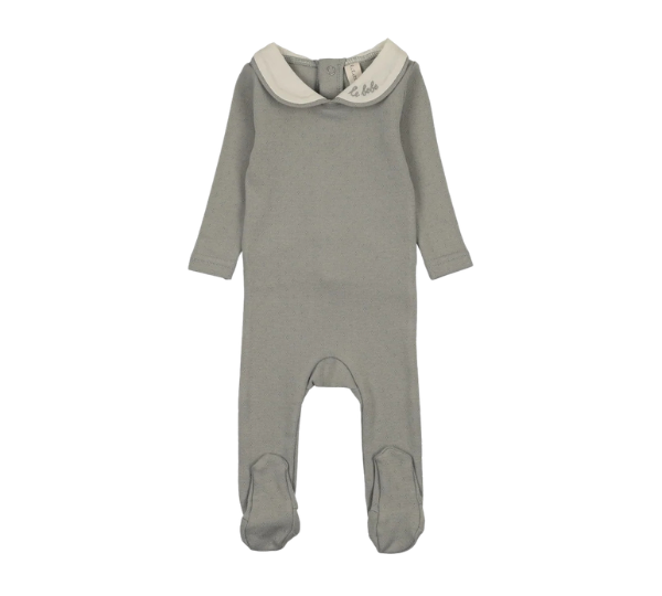 LILETTE LE BEBE POINTELLE FOOTIE (3M-6M)
