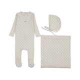 LILETTE FLORET PRINT LAYETTE SET (NB-6M) - Klade Children's Boutique