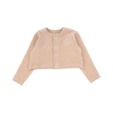 LILETTE VELOUR CARDI (3M-12M)