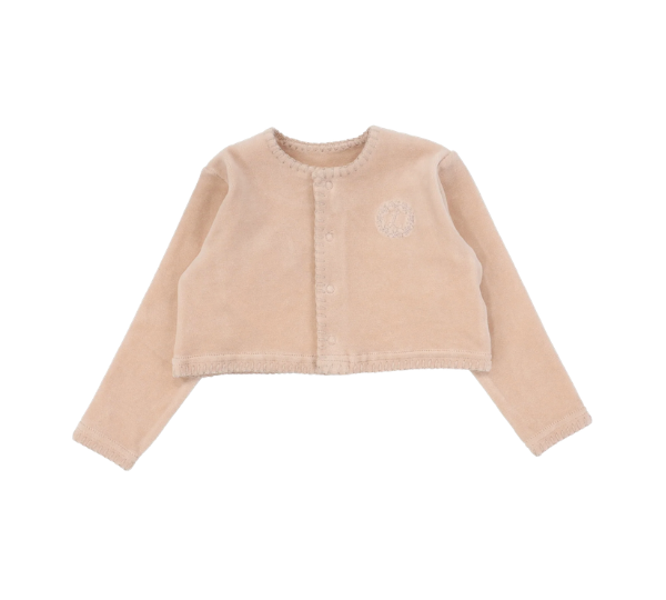 LILETTE VELOUR CARDI (3M-12M)