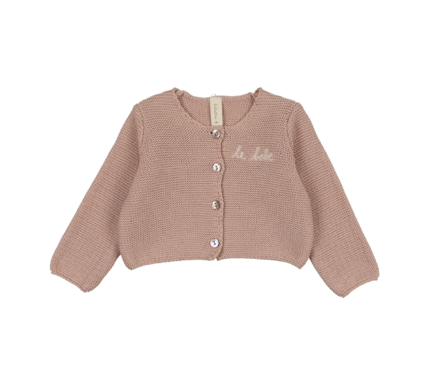 LILETTE LE BEBE KNIT CARDIGAN (3M-24M)