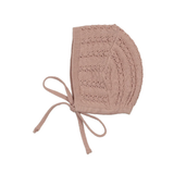 LILETTE CROCHET KNIT SHRUG W/BONNET(3M-24M)