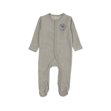 LILETTE VELOUR SNAP DOWN FOOTIE (9M-24M)