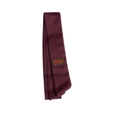 LIMITED EDITION CANVAS LOGO PATCH HAIR TIE PLUM
