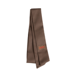 LIMITED EDITION CANVAS LOGO PATCH HAIR TIE TAUPE