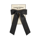 LIMITED EDITION BRUSHED WOOL BOW GREY