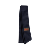 LIMITED EDITION CANVAS LOGO PATCH HAIR TIE NAVY