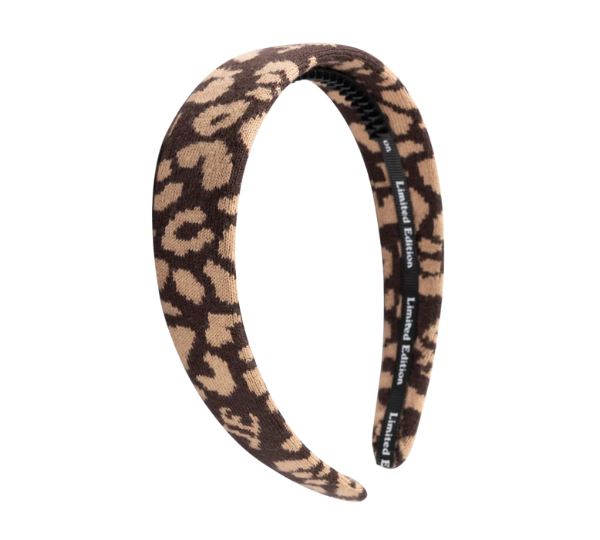 LIMITED EDITION LEOPARD KNIT HEADBAND