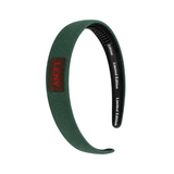 LIMITED EDITION CANVAS LOGO PATCH HEADBAND FOREST