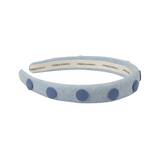 LIMITED EDITION DENIM SNAP HEADBAND LGT BLUE (OS)