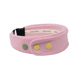 LIMITED EDITION DENIM SNAP FLAP HEADBAND PINK (OS)