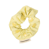 LIMITED EDITION DENIM SNAP SCRUNCHIE YELLOW (OS)
