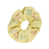 LIMITED EDITION EMB LOGO SCRUNCHIE YELLOW (OS)