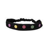 LIMITED EDITION DENIM SNAP HAIR BAND BLACK DENIM (OS)