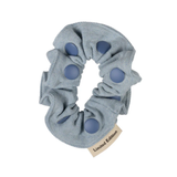 LIMITED EDITION DENIM SNAP SCRUNCHIE LGHT BLUE (OS)