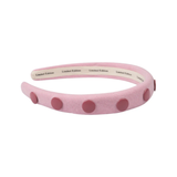 LIMITED EDITION DENIM SNAP HEADBAND PALE PINK (OS)