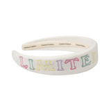 LIMITED EDITION EMB LOGO HEADBAND WHITE (OS)
