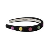 LIMITED EDITION DENIM SNAP HEADBAND BLK DENIM (OS)