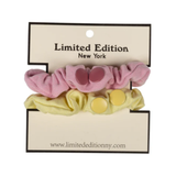 LIMITED EDITION DENIM SNAP MINI SCRUNCHIE SET (OS)