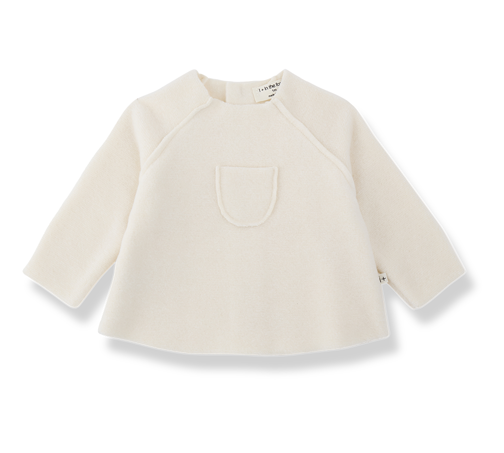 1+ IN THE FAMILY LIMOGES SWEATER (1M-9M)