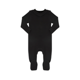 LITTLE PARNI V-NECK FOOTIE PAJAMAS (3M-18M)