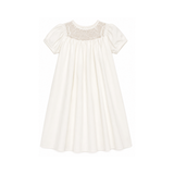 LITTLE TEMPEST ROUND NECK LACE TAFFETA GOWN (2-12Y)