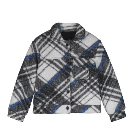 LITTLE CREATIVE TARTAN JACKET (10-M)