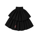 LITTLE PARNI FRENCH TERRY SKIRT (3-16Y)