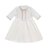LITTLE PARNI LS PICO DRESS (5-12Y)
