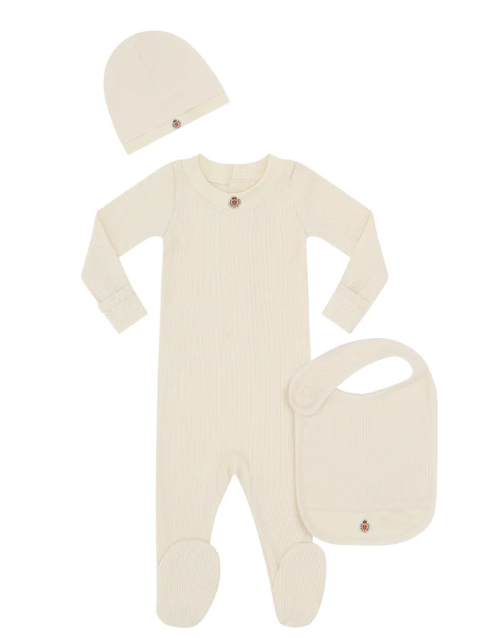 LITTLE PARNI BABY LOGO STRETCHIE (NB-18M)