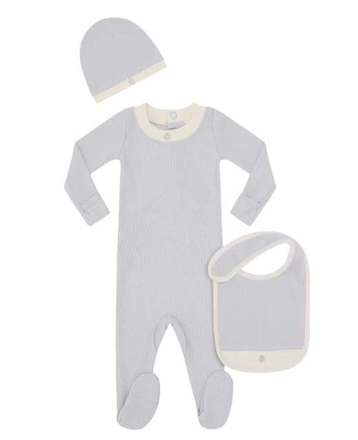 LITTLE PARNI BABY LOGO STRETCHIE (NB-18M)