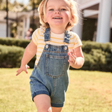 LITTLE PARNI DENIM OVERALLS (12M-3Y)