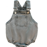 LITTLE PARNI DENIM BLOOMER OVERALL (12M-2Y)