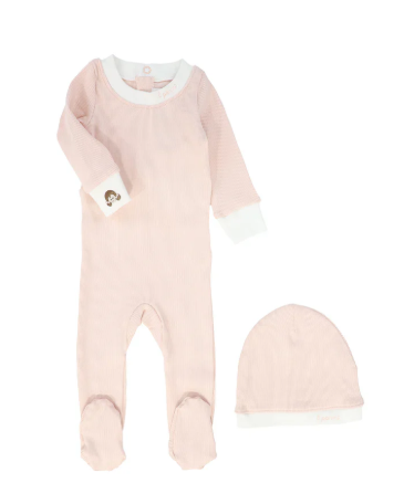 LITTLE PARNI GIRLS BABY FOOTIE (3M12M)