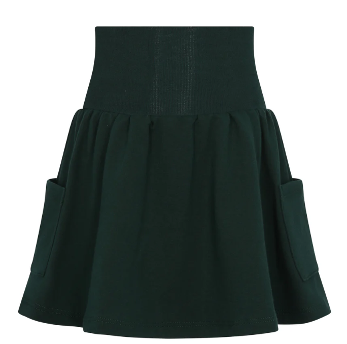 Little Parni Girls Pocket Skirt K474 - Black