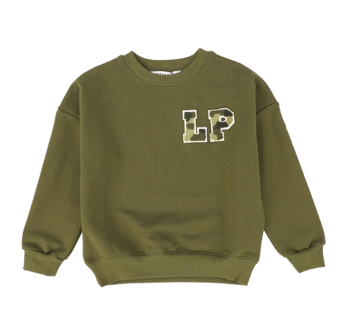 PARNI GIRS SWEATSHIRT- LP IN FRONT (18M-20Y)