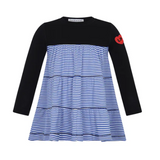 LITTLE PARNI LS VARSITY MOCK JUMPER (4-12Y)
