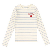 LITTLE PARNI LS WIDE STRIPED TSHIRT (4-16Y)