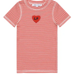 LITTLE PARNI SS STRIPED TSHIRT (3-4Y)