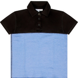 LITTLE PARNI STRIPED BOYS POLO (5-16Y)