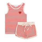 LITTLE PARNI STRIPED TANK SET (12M-3Y)