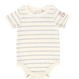 LITTLE PARNI WIDE STRIPED ONESIE (6M-2Y)