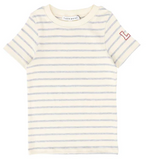 LITTLE PARNI WIDE STRIPED SS TSHIRT (3-4Y)