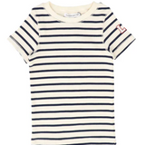 LITTLE PARNI WIDE STRIPED SS TSHIRT (3-4Y)