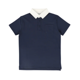 LITTLE PARNI LP EMBROIDERED POLO (4-16Y)